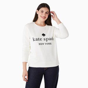 Kate Spade - Embroidered Logo Sweatshirt